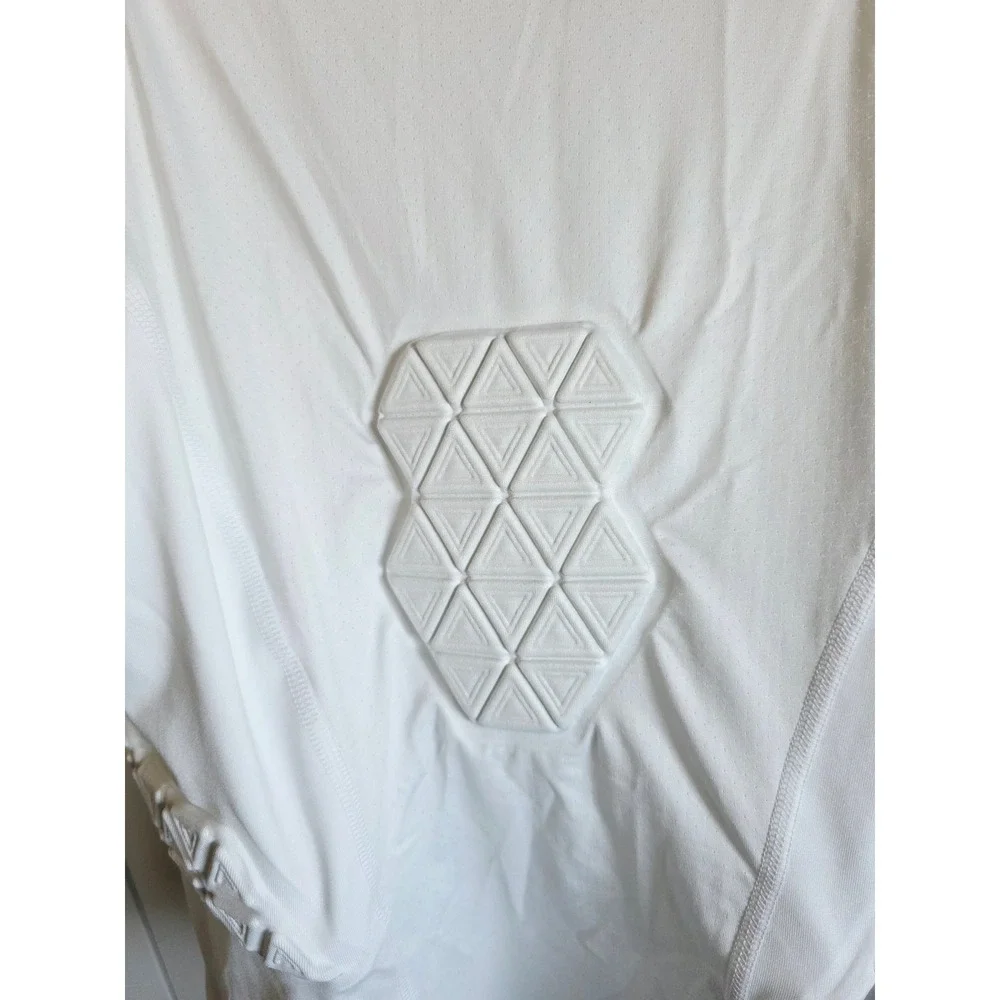 Adidas Men's Compression Tank Top White AEROREADY Padded 2XL Football NWT RV $80